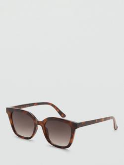 Mango Square Sunglasses, Chocolate, Chocolate