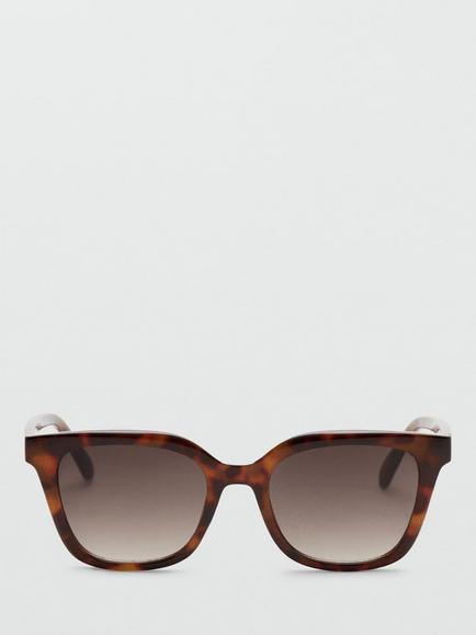 Mango Square Sunglasses, Chocolate - view 2, Chocolate