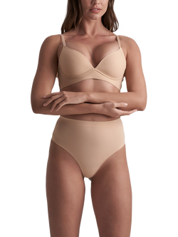 Bye Bra Push-Up Bra Top, Beige