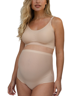 Bye Bra Maternity Bra Top, Beige, Beige