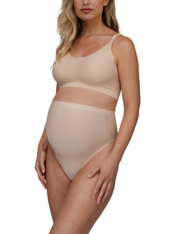 Bye Bra Maternity Bra Top, Beige - view 2, Beige