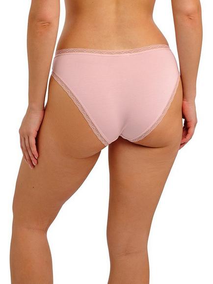 Freya Flirt High Leg Knickers containing TENCEL™ Modal, Pink Frost - view 2, Pink Frost