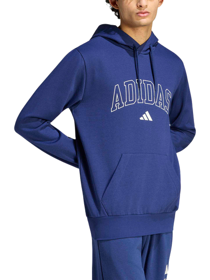 adidas Men's Collegiate Hoodie, Dark Blue, Dark Blue