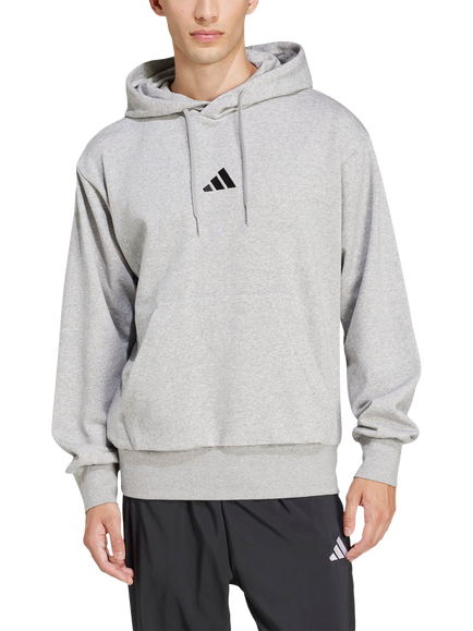 adidas Men's Feel Cozy Hoodie, Grey, Grey