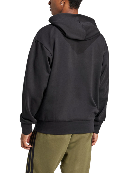 adidas Feelcozy Cotton Rich Hoodie, Black - view 2, Black