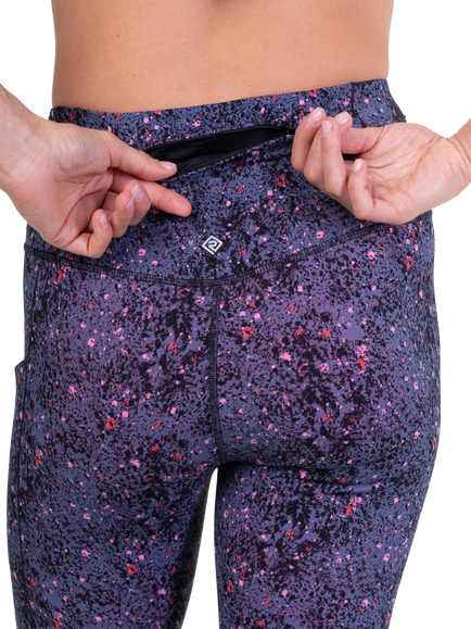 Ronhill Contour Leggings, Ditsy Flora - view 2, Ditsy Flora