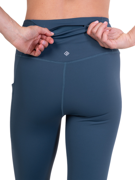 Ronhill Tech Contour Leggings, Evening Haze - view 2, Evening Haze