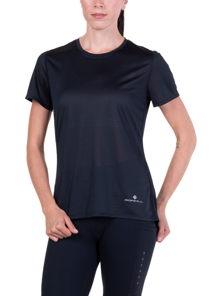 Ronhill Women's Core Crew Neck T-Shirt, Black