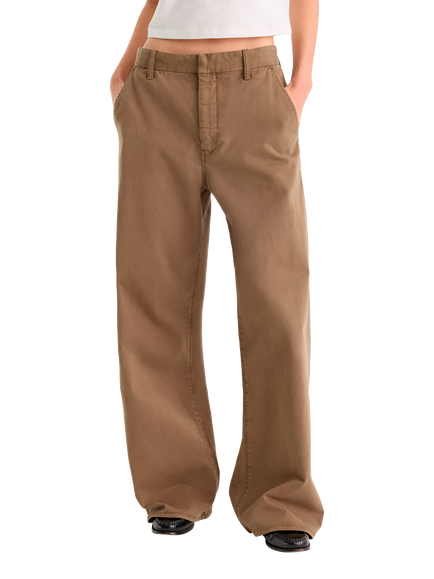 Good American Low Slung Baggy Jeans, Tea Bark - view 2, Tea Bark