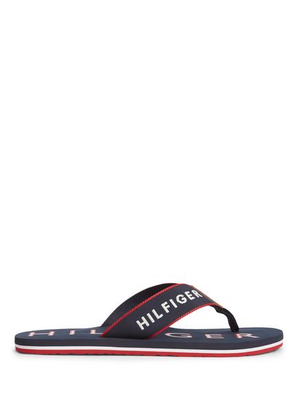 Tommy Hilfiger Sporty Logo Flip Flops, Navy, Navy