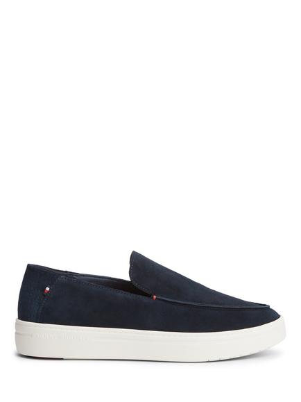 Tommy Hilfiger Modern Light Suede Loafers, Navy, Navy