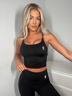 Gym King 365 Long Line Tank Top - view 2, Black