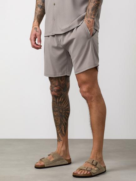 Gym King Signature Woven Shorts, Taupe - view 2, Taupe