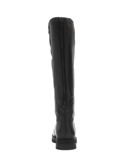 Gabor Ledrod Wide Fit Knee High Boots, Black - view 2, Black