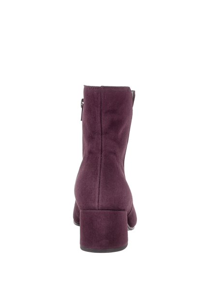 Gabor Abbey Suede  Ankle Boots, Mulberry - view 2, Mulberry