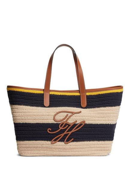 Tommy Hilfiger Nautical Striped Tote Bag, Multi, Multi