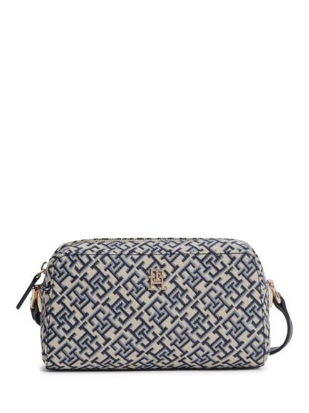 Tommy Hilfiger Ace Monogram Camera Bag, Navy Blue, Navy Blue