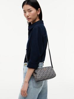 Tommy Hilfiger Ace Monogram Camera Bag, Navy Blue - view 2, Navy Blue