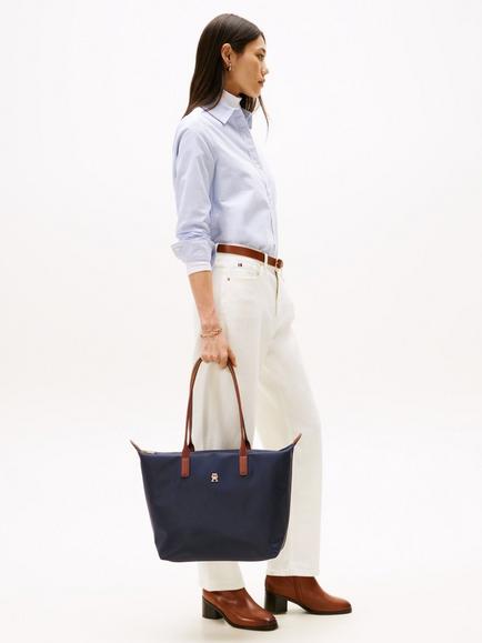Tommy Hilfiger Popette Tote Bag, Midnight Blue - view 2, Midnight Blue