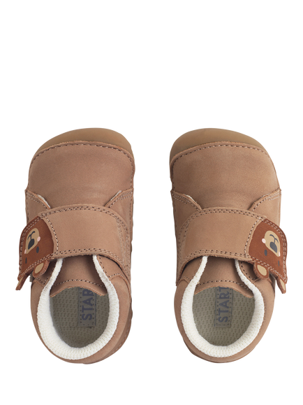 Start-Rite Baby Bear Hug Shoes, Tan Bear - view 2, Tan Bear