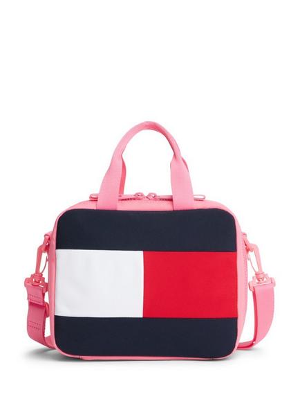 Tommy Hilfiger Kids' Insulated Lunch Bag, Raspberry Pink, Raspberry Pink