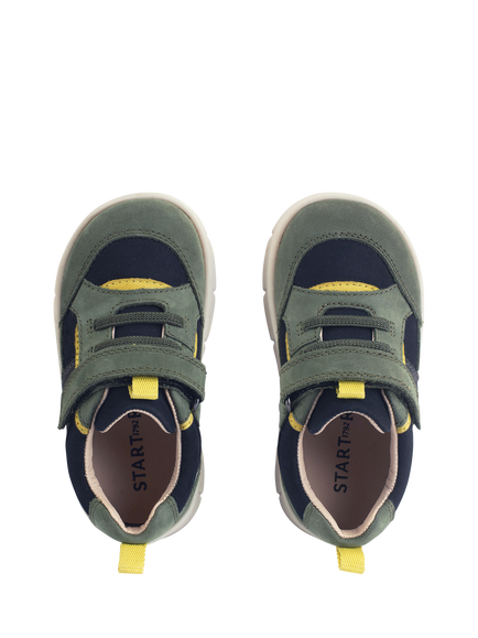 Start-Rite Kids' Stride Trainers, Khaki Nubuck - view 2, Khaki Nubuck