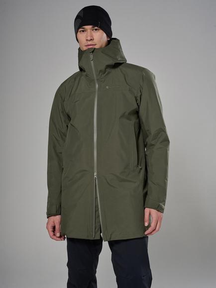 Montane Men's Spirit Longline Jacket, Moss, Moss