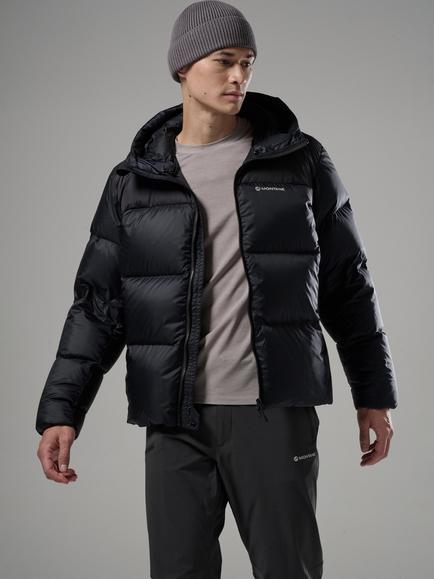 Montane Thaw Hooded Down Jacket, Black - view 2, Black