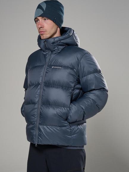 Montane Thaw Hooded Down Jacket, Dark Sky, Dark Sky