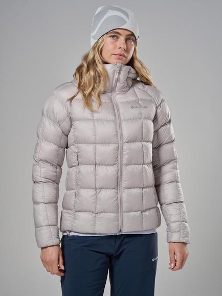 Montane Women's Icarus 3.0 Hoodie Puffer Jacket, Oyster, Oyster