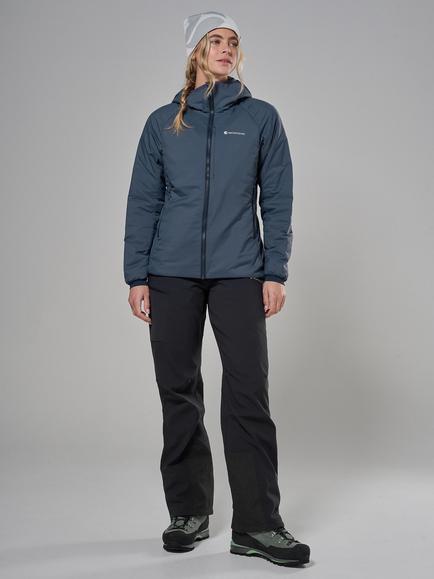 Montane Women's Sirocco XT Hoodie, Dark Sky, Dark Sky