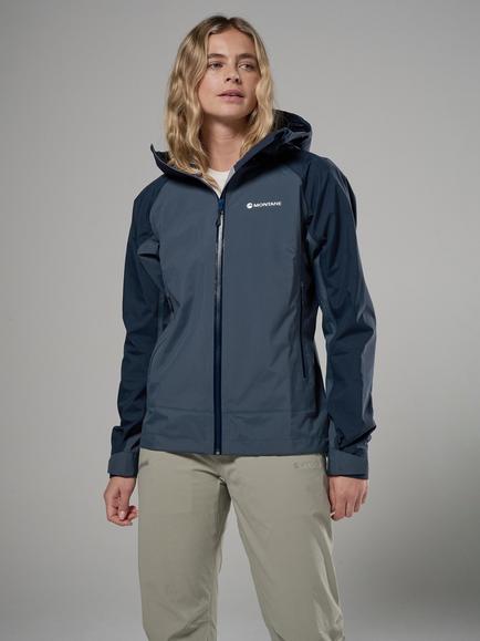 Montane Women's Norste Waterproof Jacket, Dark Sky, Dark Sky