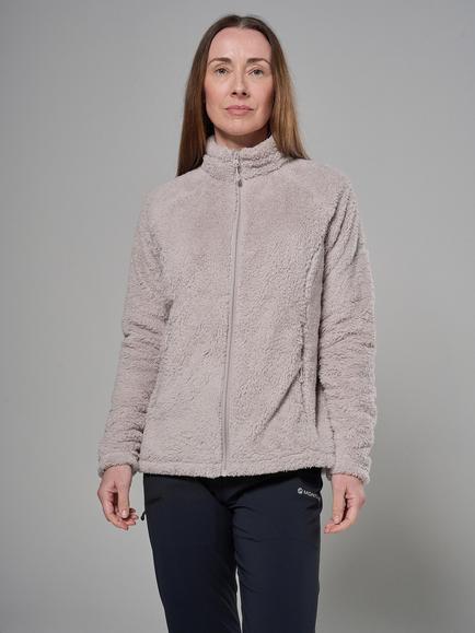 Montane Women's Caldus XT Fleece Jacket, Oyster, Oyster