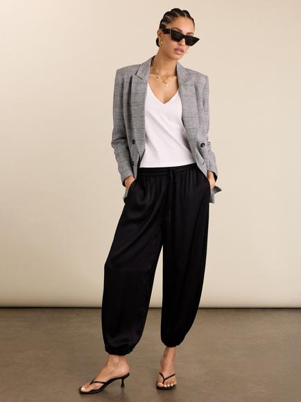 Baukjen Brook Balloon Trousers, Caviar Black, Caviar Black