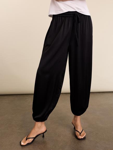 Baukjen Brook Balloon Trousers, Caviar Black - view 2, Caviar Black
