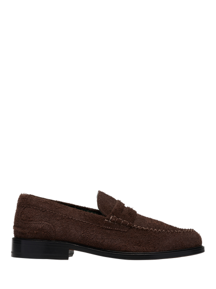 Clarks Craft James Lo Suede Loafers, Brown Suede, Brown Suede