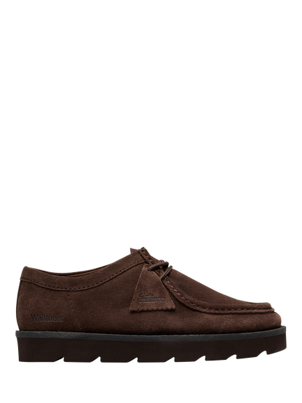 Clarks Originals Meare Walla Suede Shoes, Dark Brown, Dark Brown