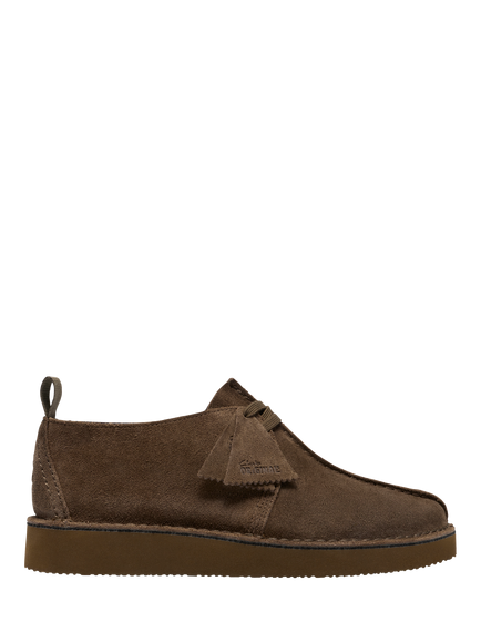 Clarks Originals Desert Trek 26 Suede Boots, Cola, Cola