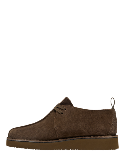 Clarks Originals Desert Trek 26 Suede Boots, Cola - view 2, Cola