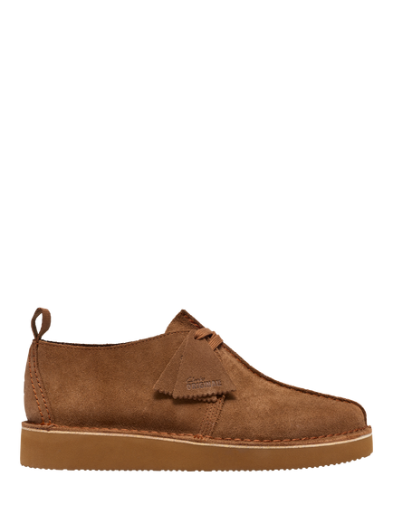 Clarks Originals Desert Trek 26 Suede Boots, Dark Olive, Dark Olive