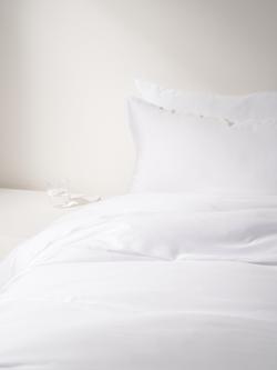 Truly Bamboo Duvet Cover Set, White, White
