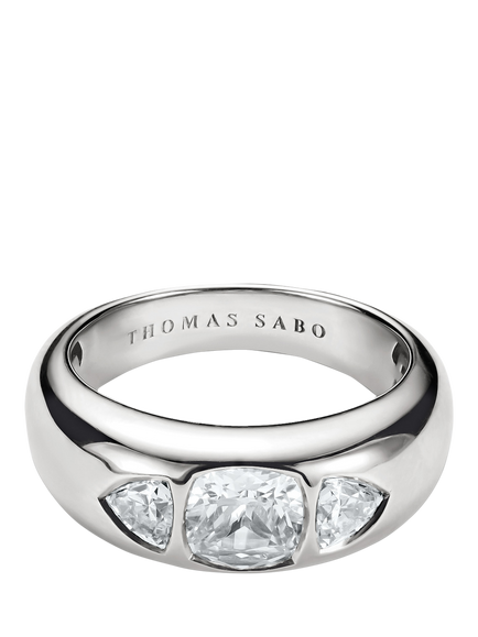 THOMAS SABO Bold Elegance Zirconia Ring, One Size - view 2, Selling
