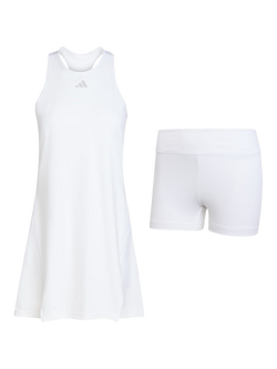 adidas Club Tennis Climacool Swing Mini Dress, White, White