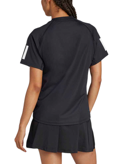 adidas Club Tennis Climacool 3 Stripe T-Shirt - view 2, Black