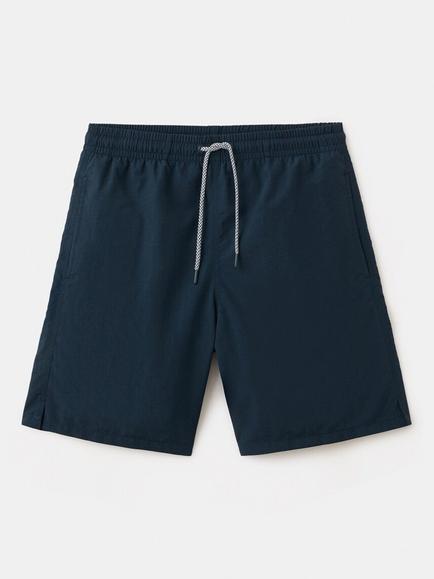 Mango Mid Length Swim Shorts, Navy, Navy