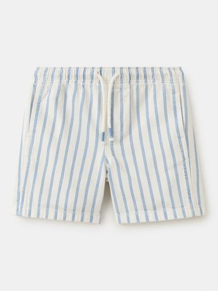 Mango Kids' Drawstring Waist Bermuda Shorts, Sky Blue, Sky Blue