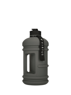Virtus Aubrey Soft Coated Water Bottle, 1.9L, Gunmetal