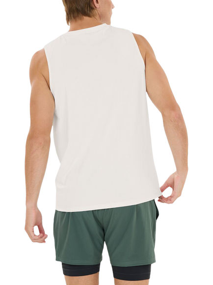 Virtus Roger V3 Hyperstretch Sleeveless T-Shirt - view 2, White