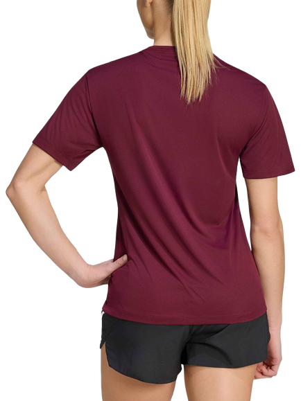 adidas adi365 Running Essentials T-Shirt, Red - view 2, Red