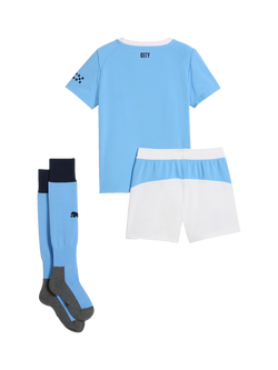 PUMA Kids' Manchester City Mini Kit, Blue - view 2, Blue